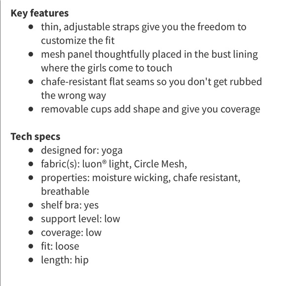 Lululemon Open Your Heart Tank - We Are From Space - Picture 2 of 10